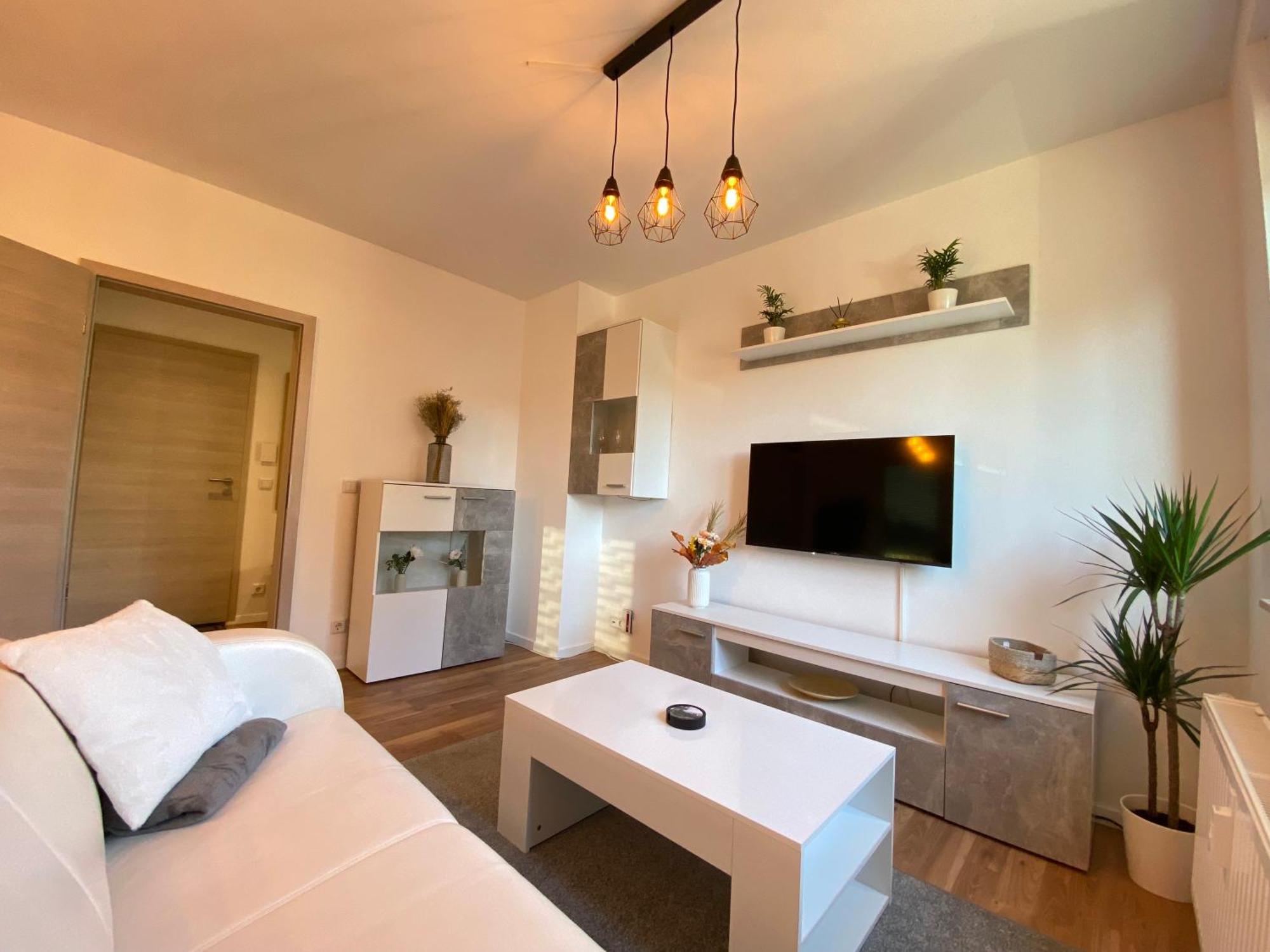 Hochwertige Ferienwohnung Mit 7Qm Balkon, Netflix, Kaffeeautomat, Rainshower Bad Zwickau Exteriör bild